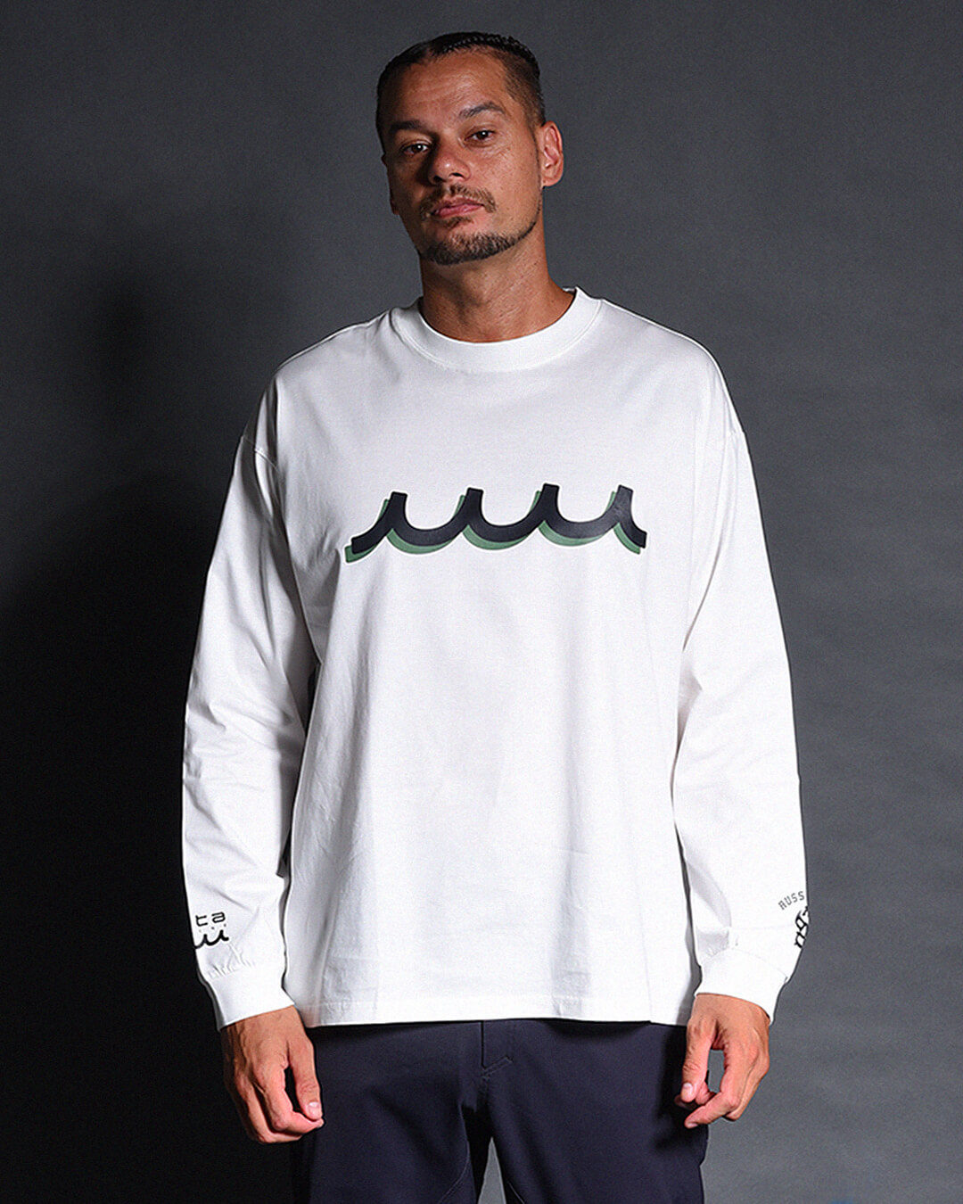 新品　ラッセルノ　Russeluno 　裏起毛ロングスリーブ　定価33000 楽天市場】【FINAL SALE】RUSSELUNO ラッセルノ L/S MOCKNECK / BIG