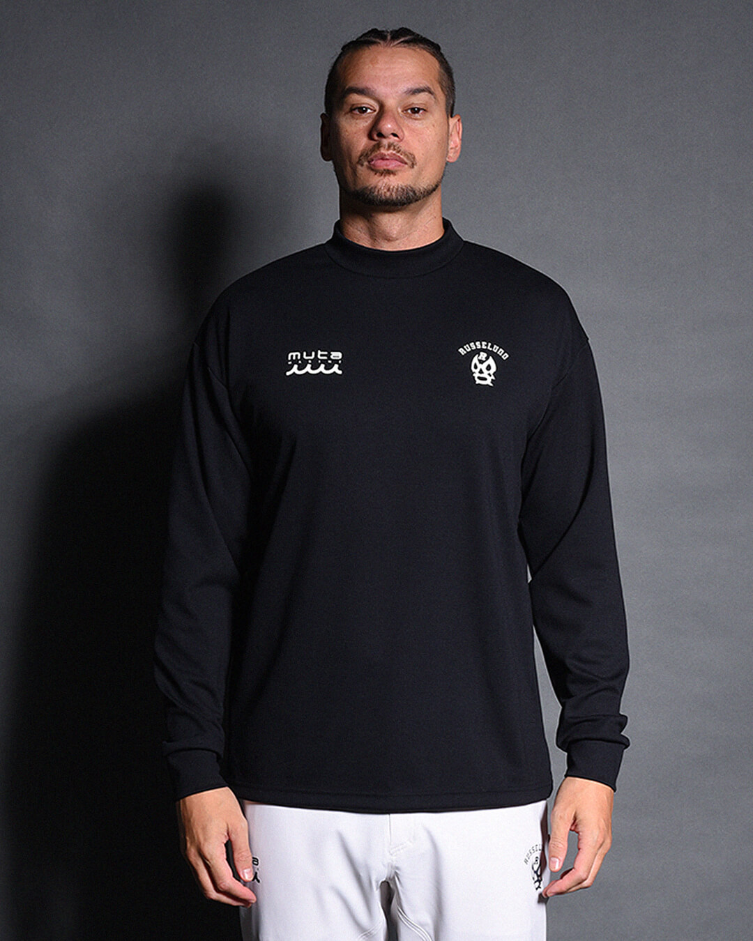 Russeluno公式オンラインストア / muta x Russeluno LS MOCKNECK Ts (WAVE)