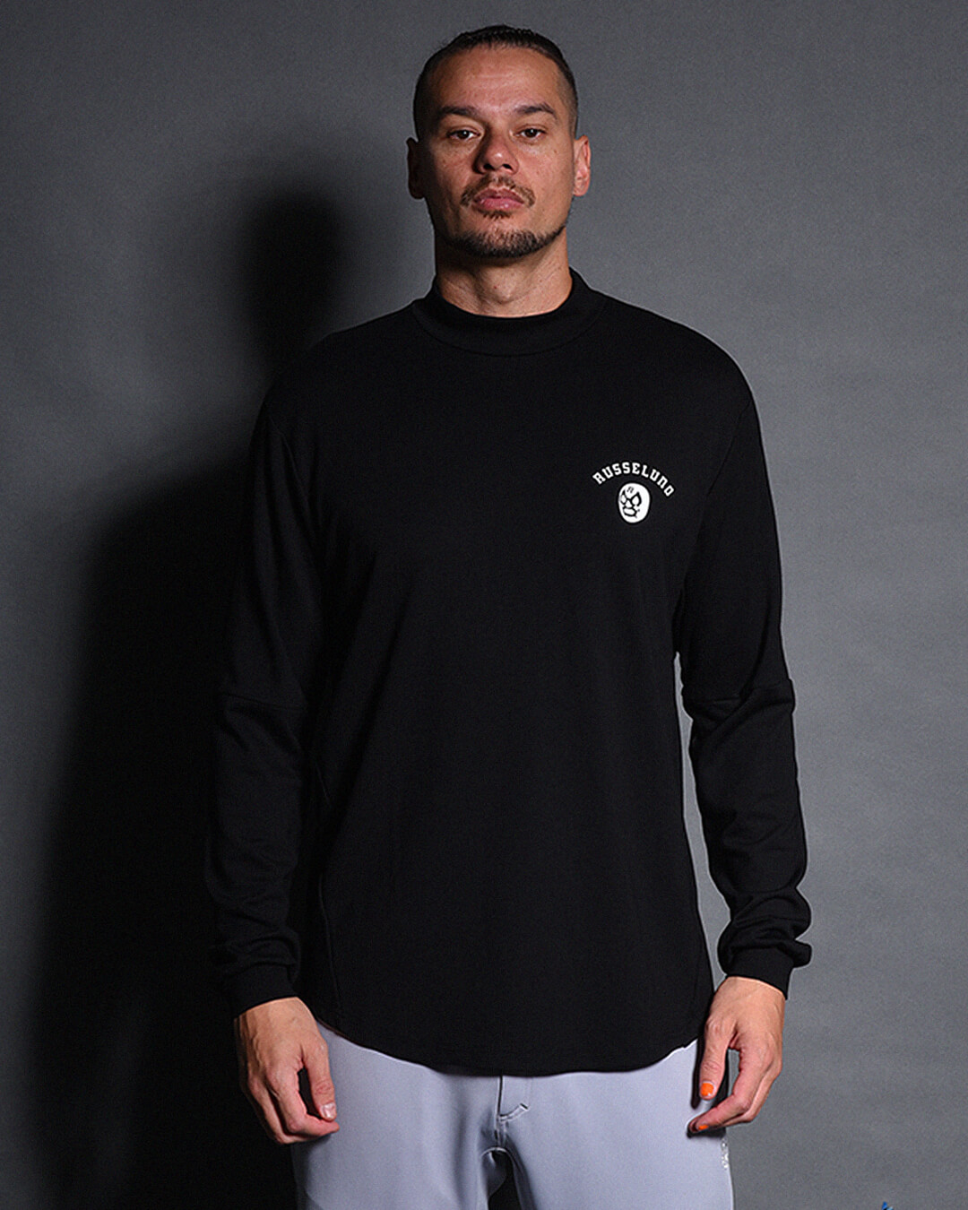 Russeluno公式オンラインストア / SWING LOGO L/S MOCKNECK